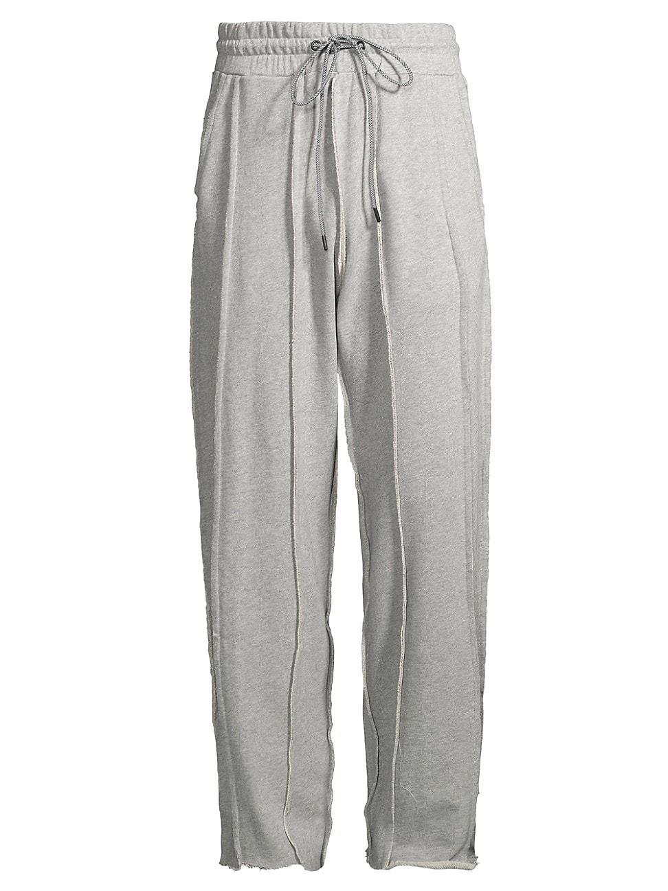 Mens Spliced Baggy Sweatpants Product Image