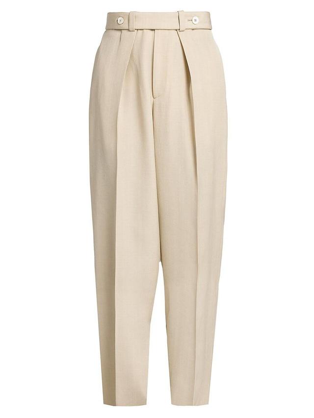 Mens Pleated Trousers Product Image