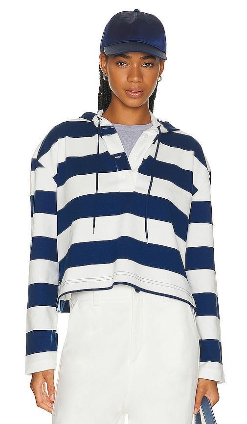 BEVERLY HILLS x REVOLVE Oversized Rugby Hoodie Size XS. Product Image