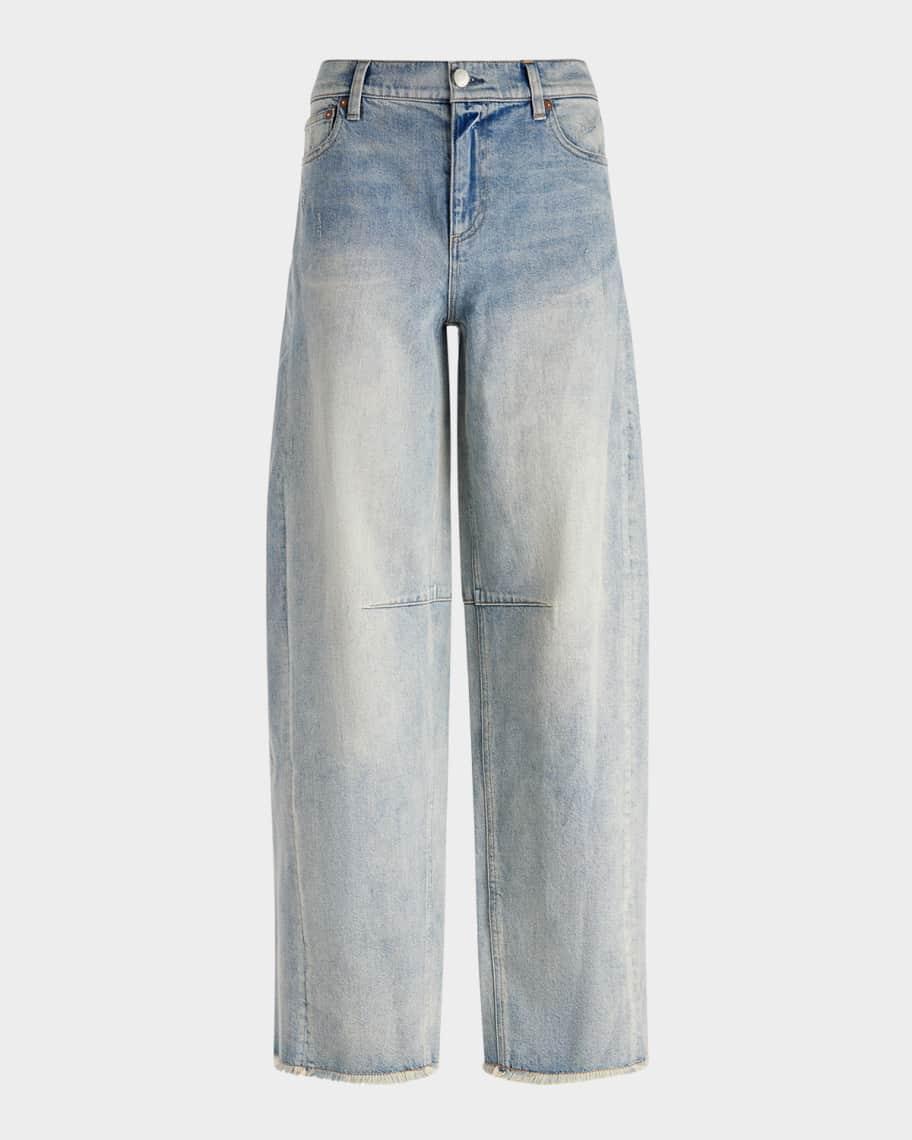 Driggs Cropped Balloon-Leg Jeans Product Image