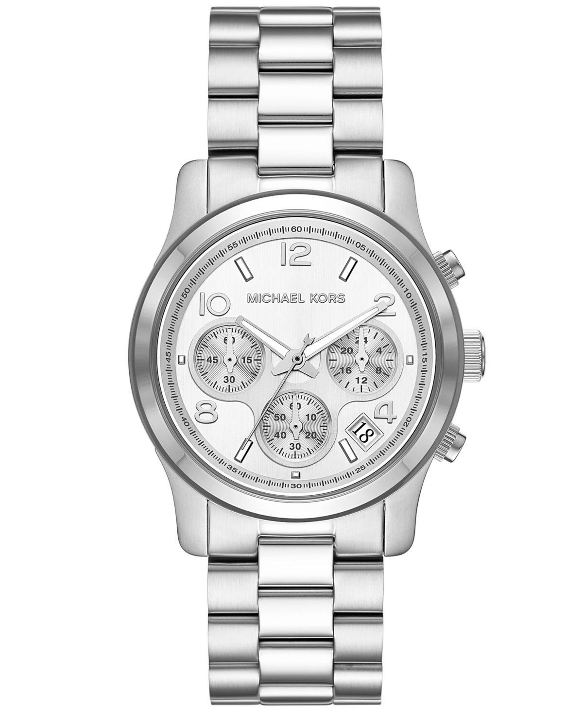 Oversized Pavé Logo -Tone Watch Product Image