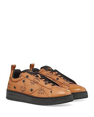 Mcm Womens Neo Derby Low Top Woven Sneakers Product Image