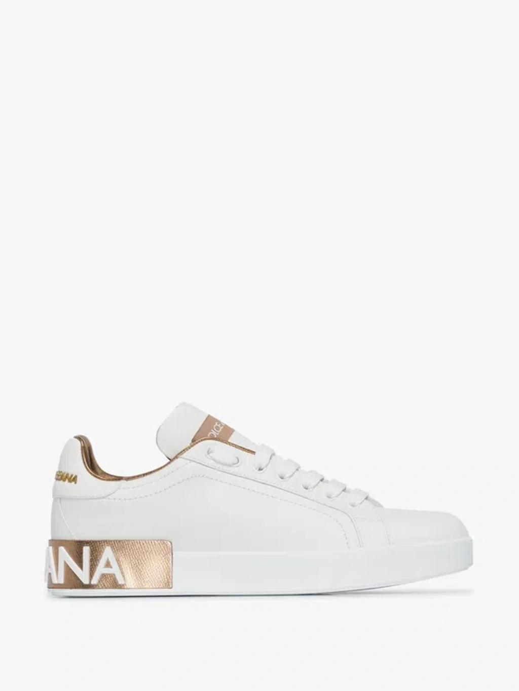 DOLCE & GABBANA Low Sneaker In White Product Image