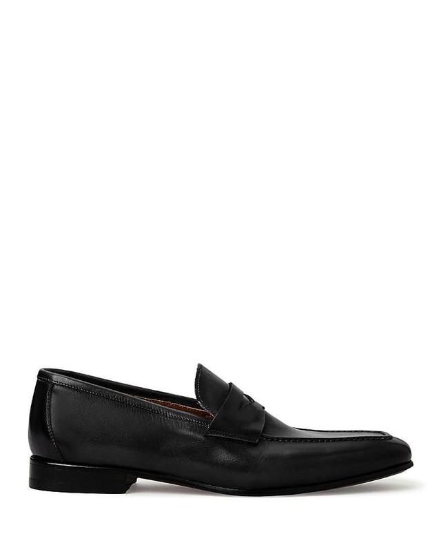 Ottone Leather Slide Bit Loafers Product Image