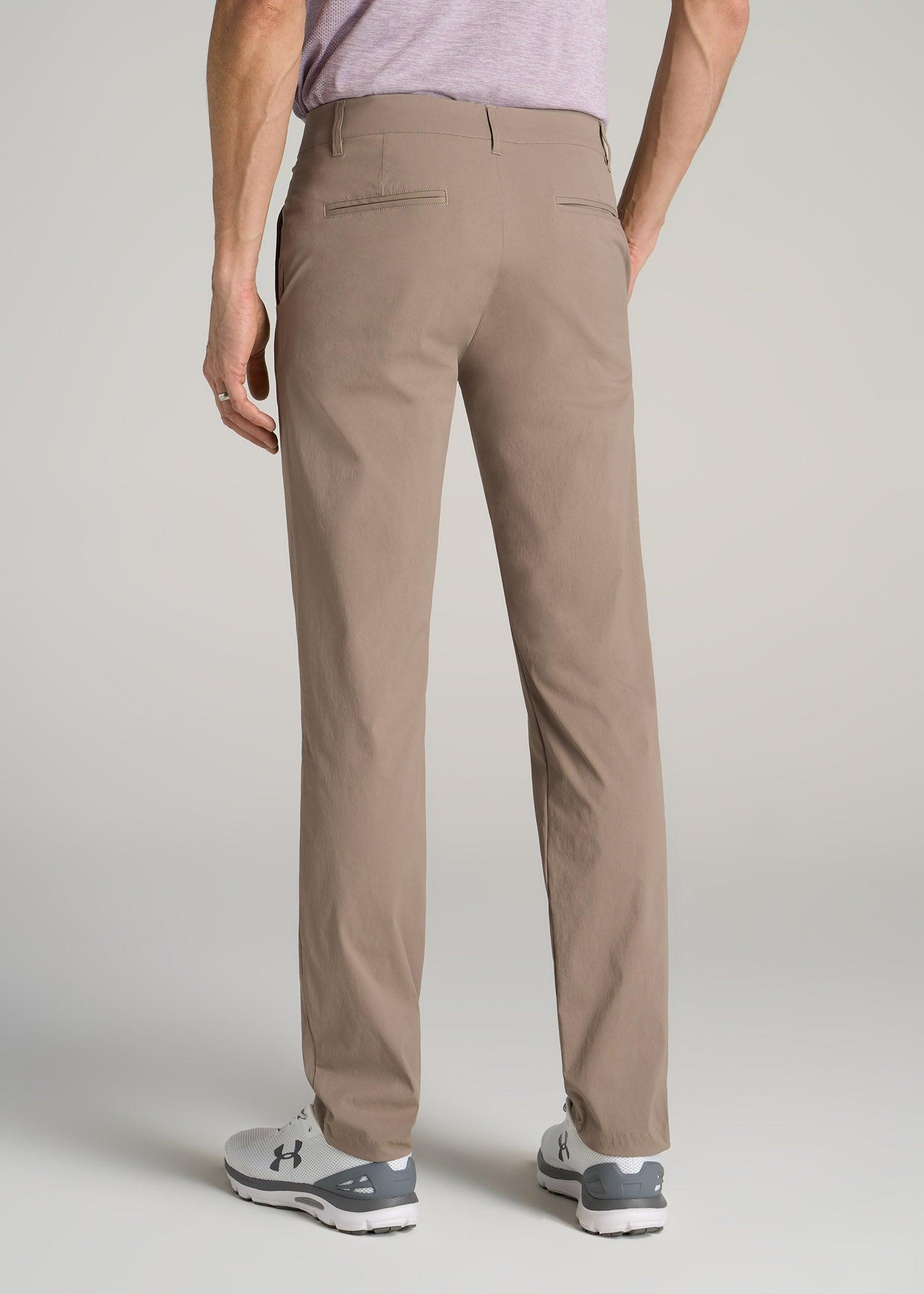 TAPERED FIT Traveler Chino Pants for Tall Men in Dark Sand Male Product Image