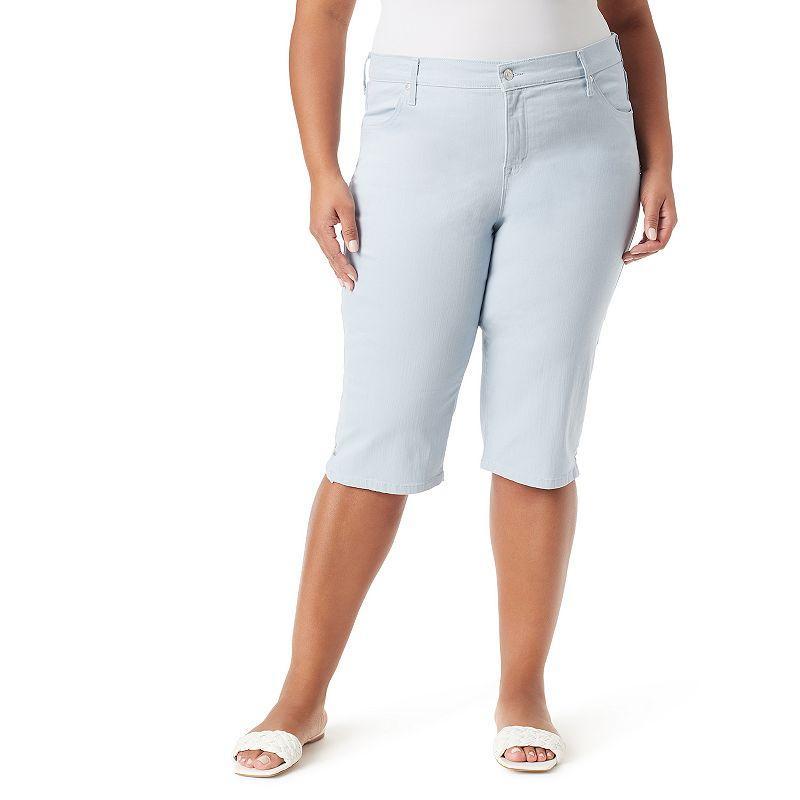 Plus Size Gloria Vanderbilt Lorelai Skimmer Pants, Womens Product Image