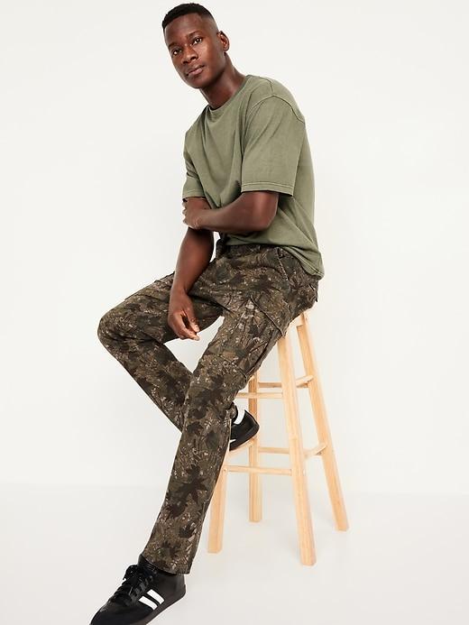 Straight Refined Tailored Cargo Pants Product Image