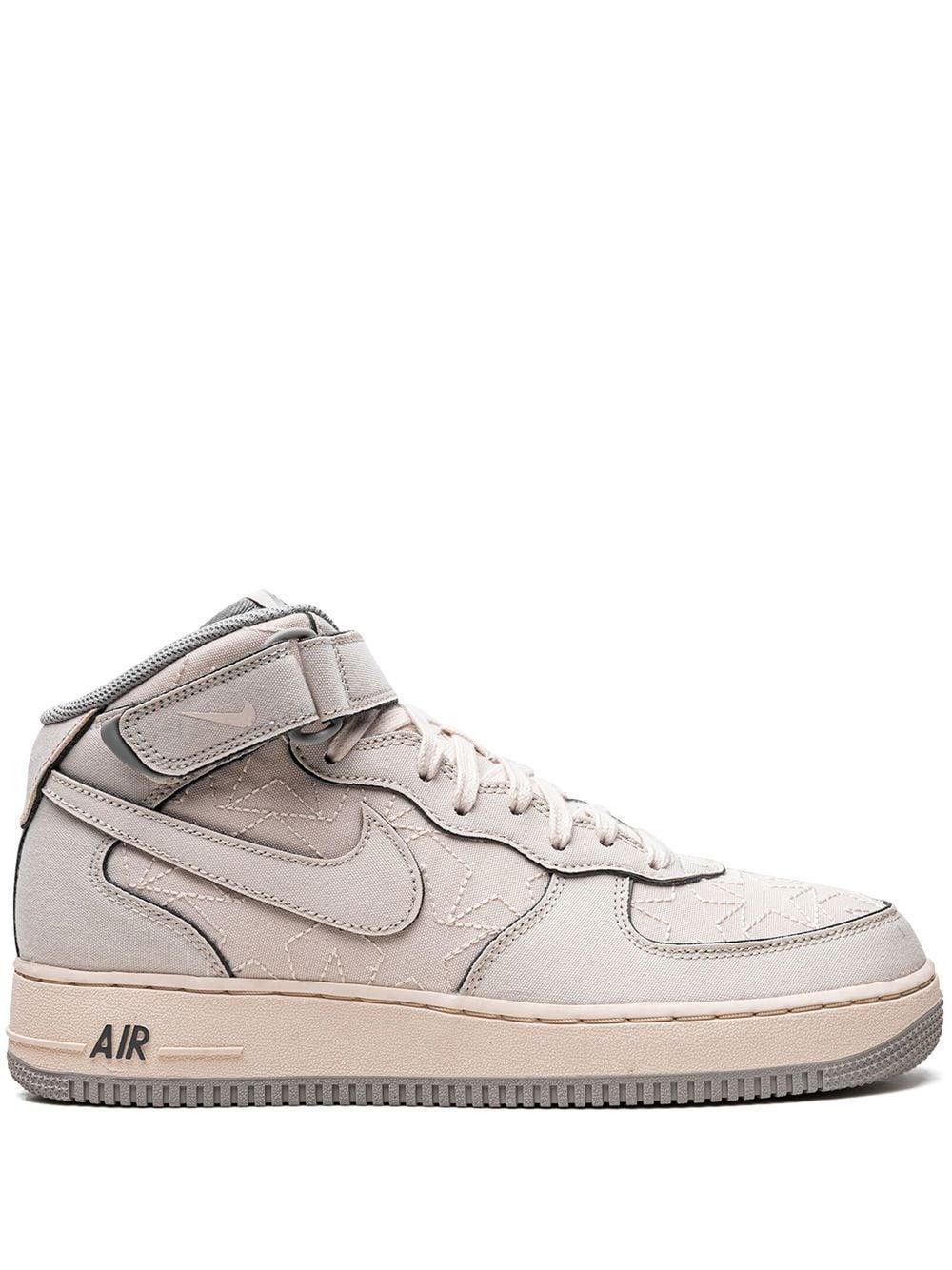 Air Force 1 Mid Sneakers In Cream Product Image