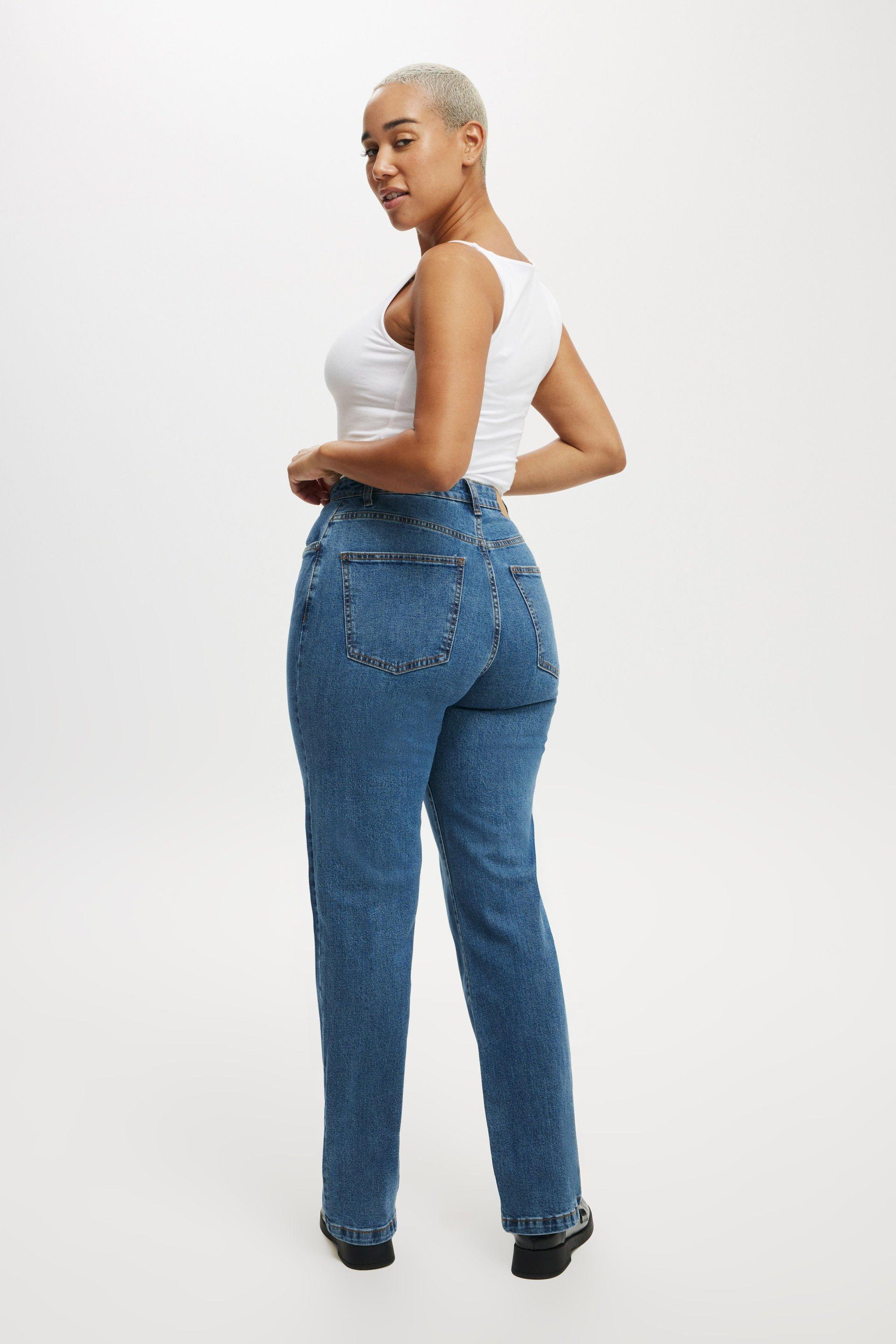 Curvy Stretch Straight Jean Product Image