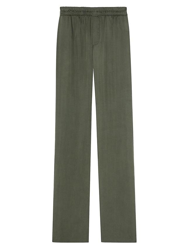 Womens Relaxed Pants in Twill Product Image