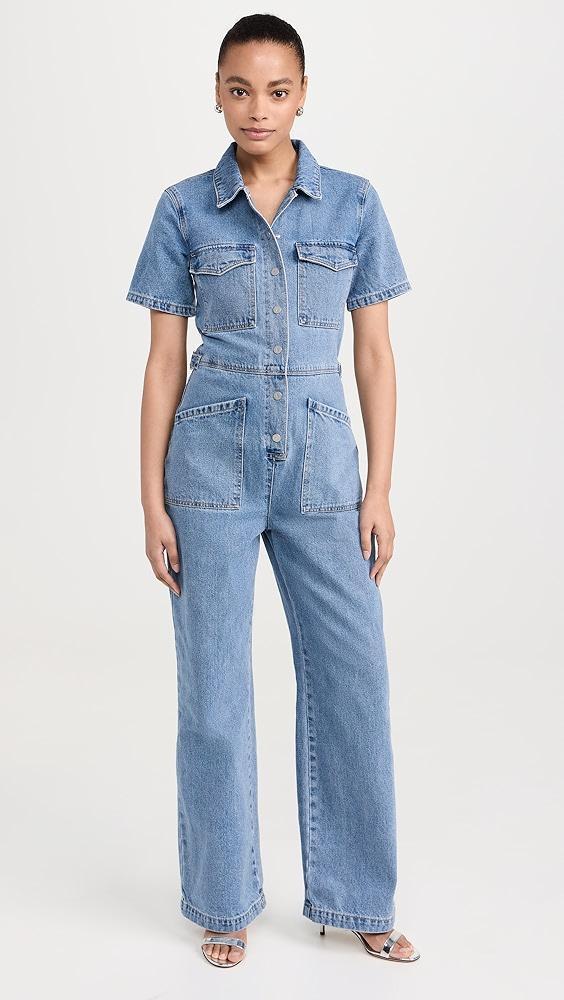 ABRAND Denim Jumpsuit | Shopbop Product Image