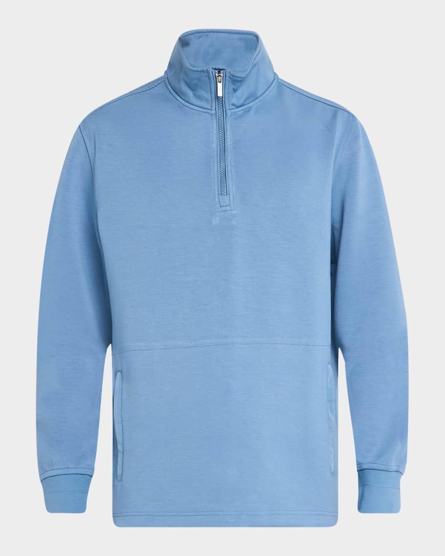 Mens Quarter-Zip Knit Sweater Product Image