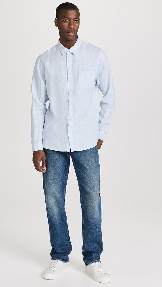 Vince Linen Shirt | Shopbop Product Image