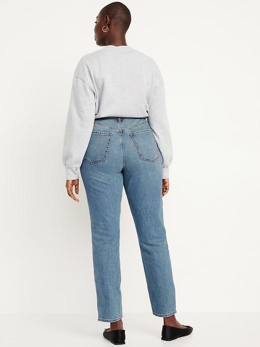 Curvy High-Waisted OG Straight Ankle Jeans Product Image