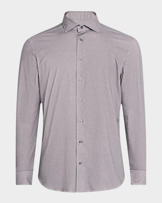 Men's Micro-Dot 4Flex Stretch Knit Sport Shirt Product Image