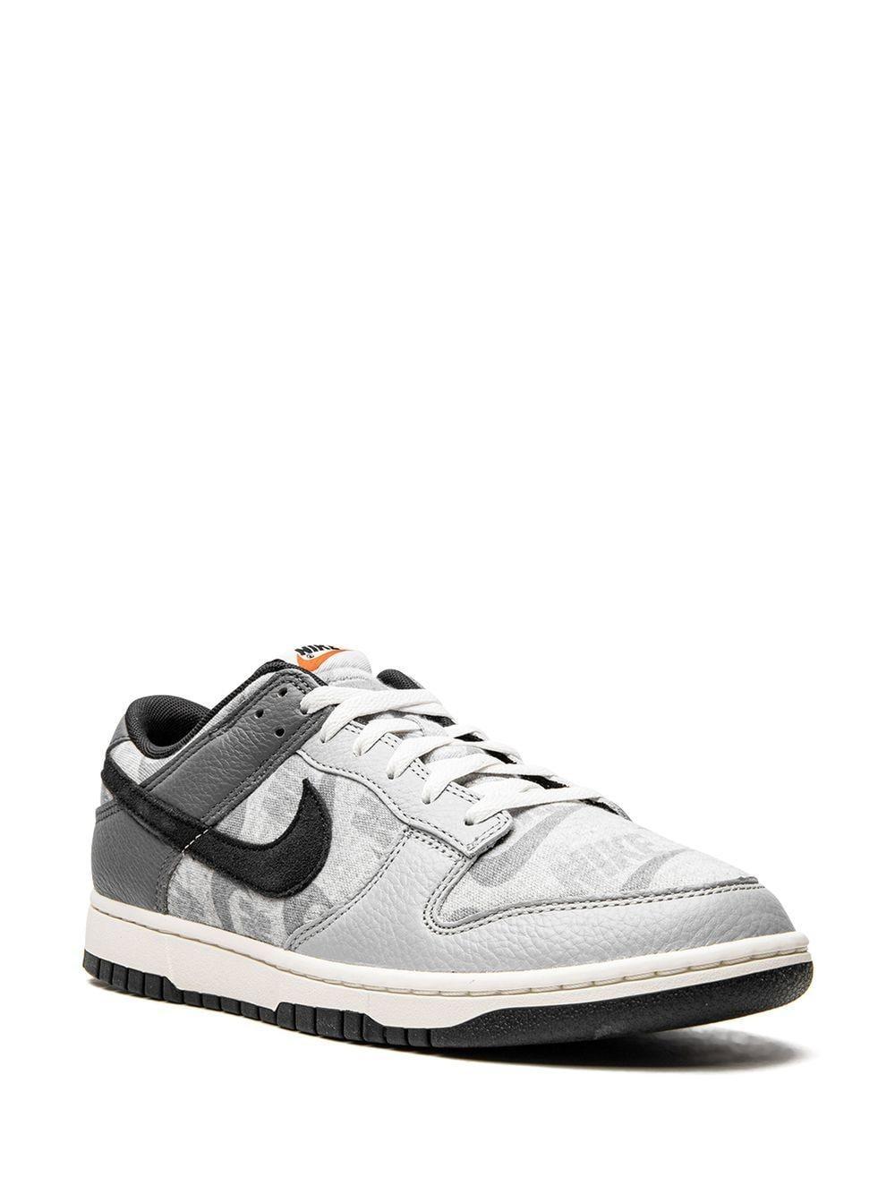 Dunk Low Sneakers In Grey Product Image