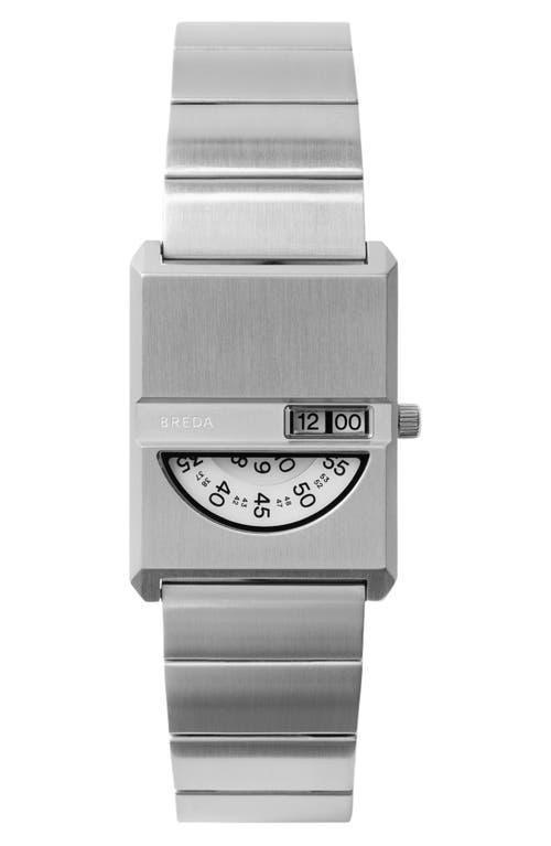 BREDA Pulse Tandem Stainless Steel Bracelet Watch, 26mm Product Image