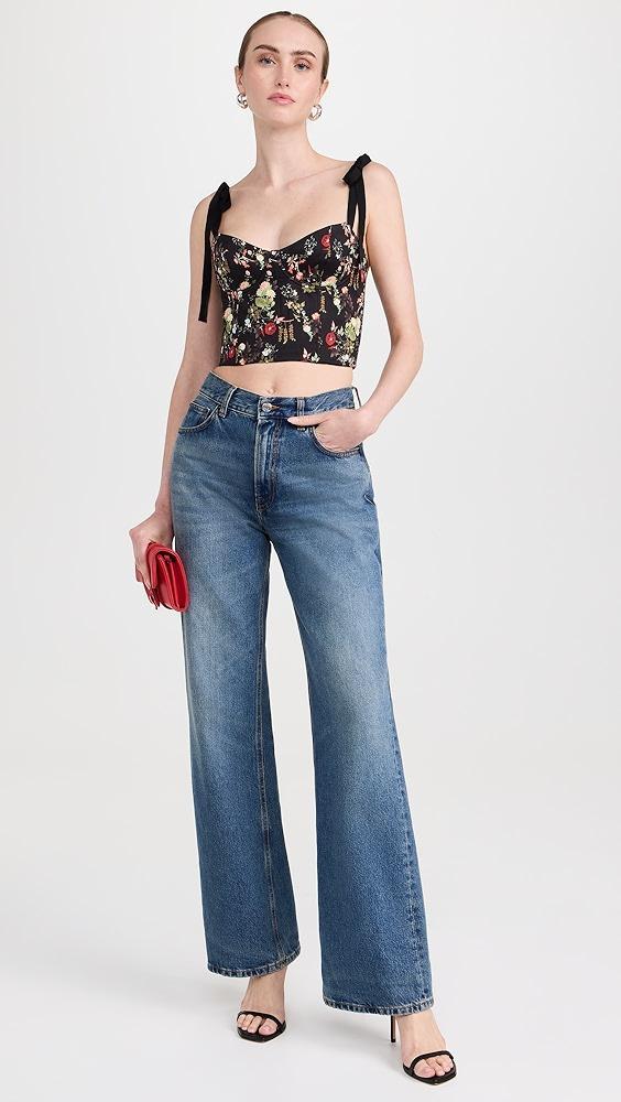 alice + olivia Helene Bustier Top | Shopbop Product Image