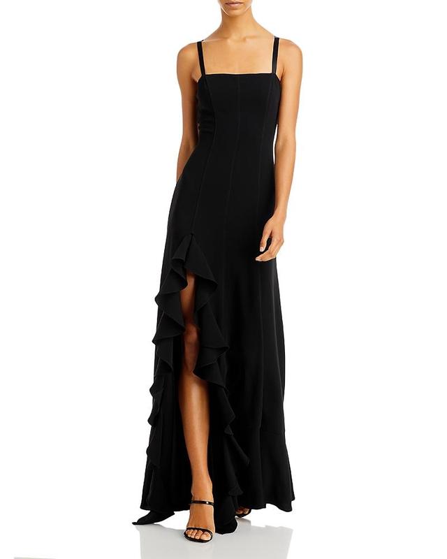 Womens Dilan Ruffle-Trim Gown Product Image