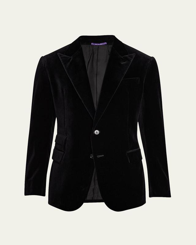 Mens Kent Hand-Tailored Velvet Dinner Jacket Product Image