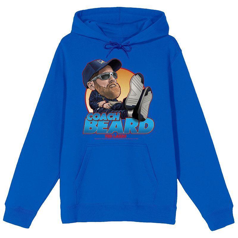 Mens Ted Lasso Coach Beard Graphic Hoodie Product Image