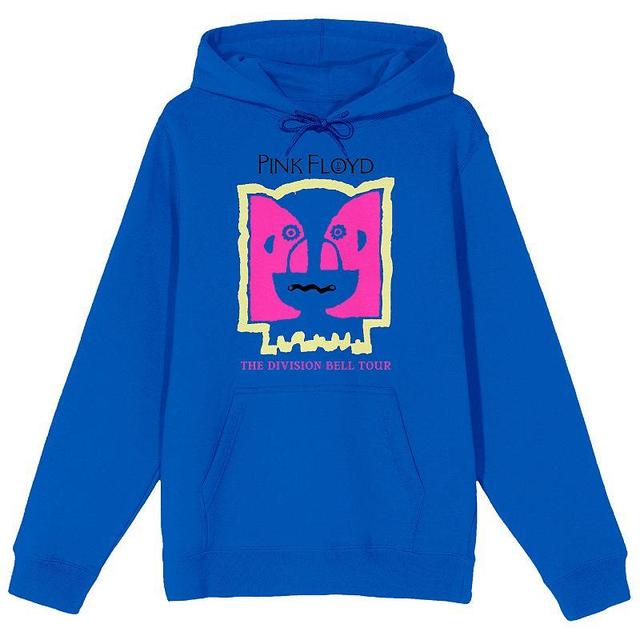 Mens Pink Floyd Division Bell Hoodie Blue Product Image