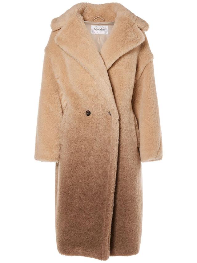 Gatto Wool Blend Long Coat In Cacha Product Image