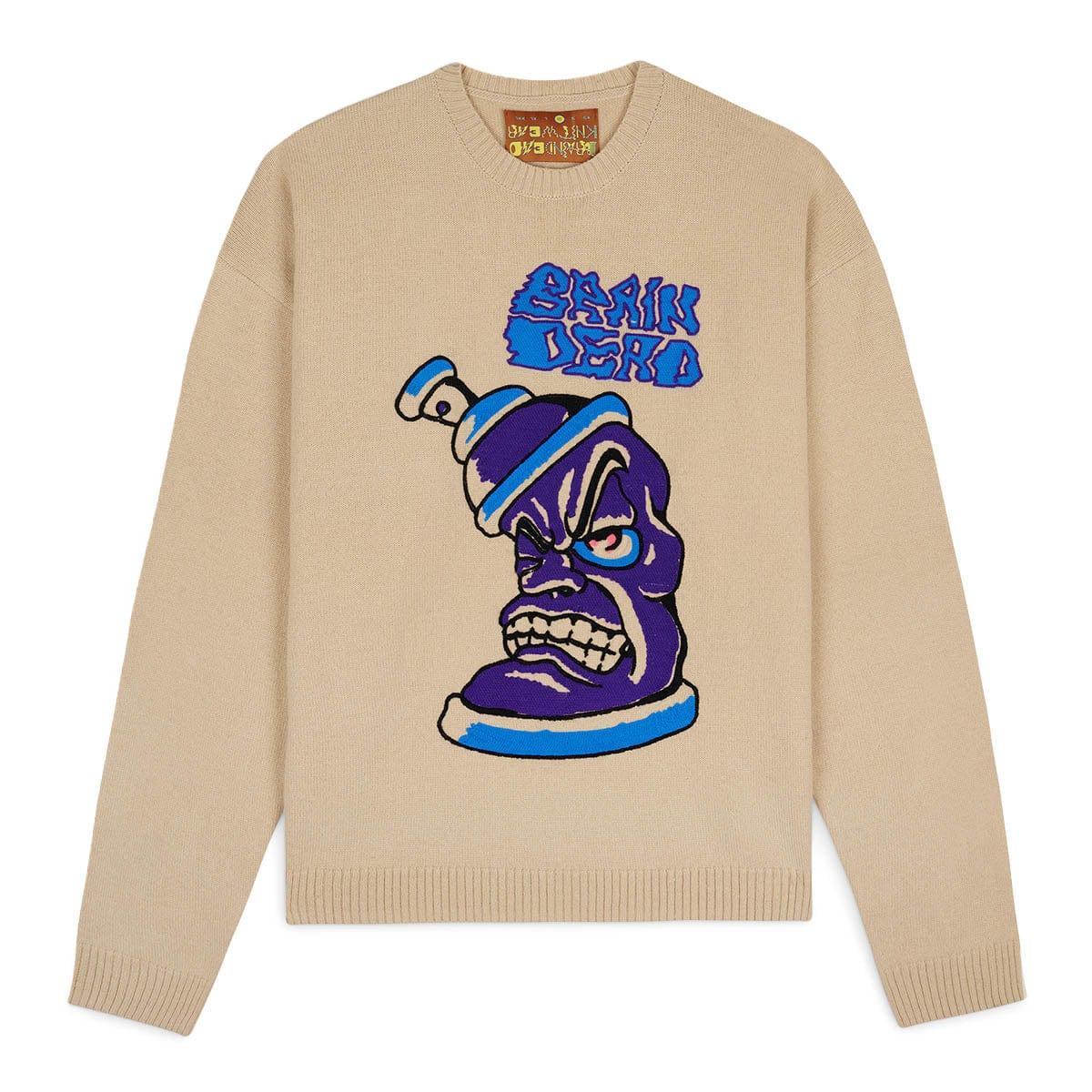 SPRAY CAN SWEATER NATURAL | Bodega Product Image