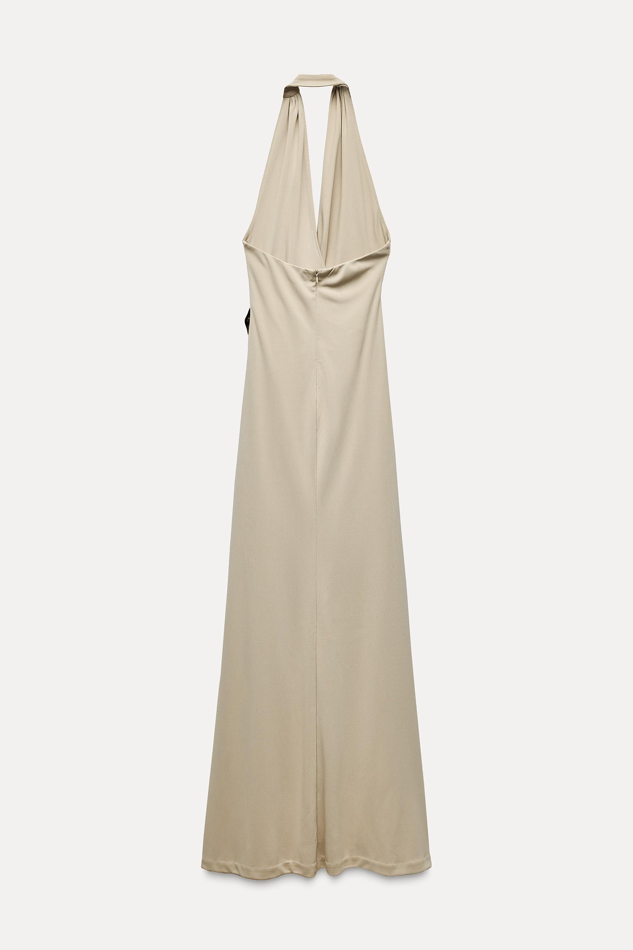 SHELL HALTER DRESS Product Image