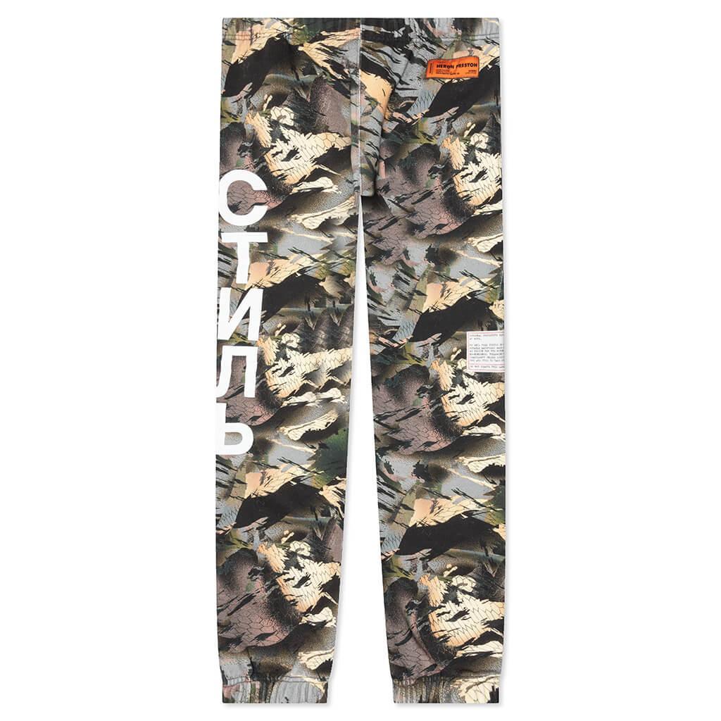 Plain Sweatpants Camo CTNMB - Camouflage Green Male Product Image