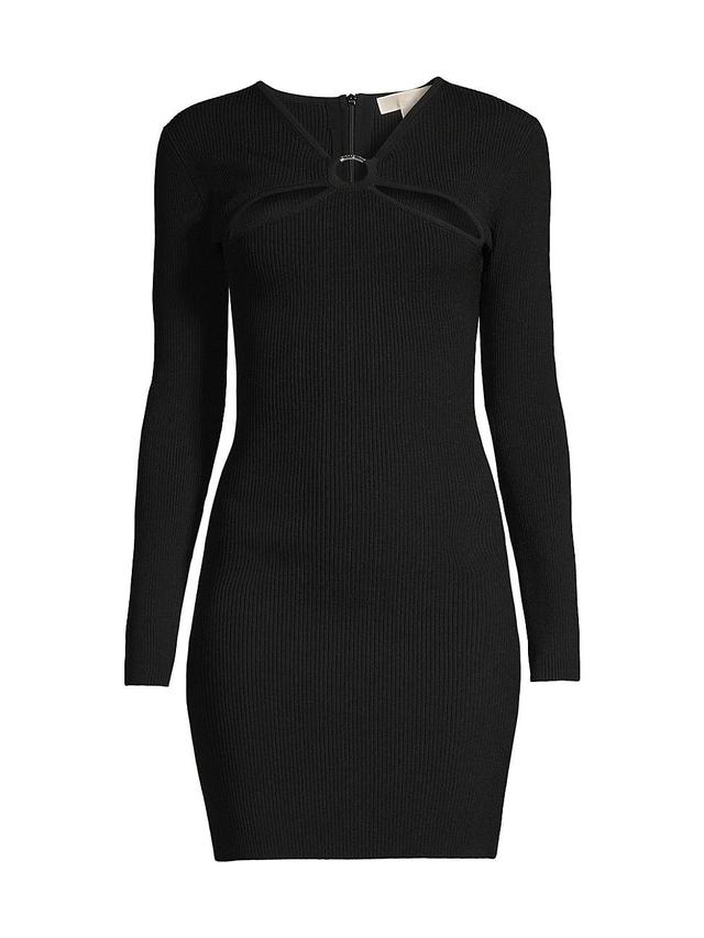 Womens O-Ring Cut Out Minidress Product Image