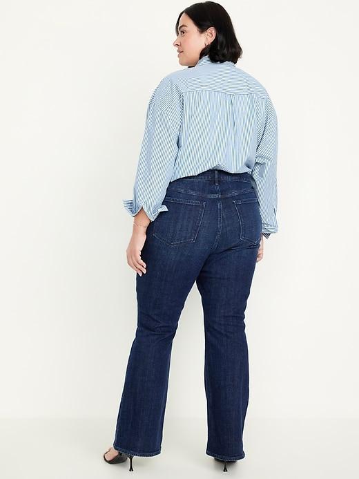 Extra High-Waisted Flare Jeans Product Image