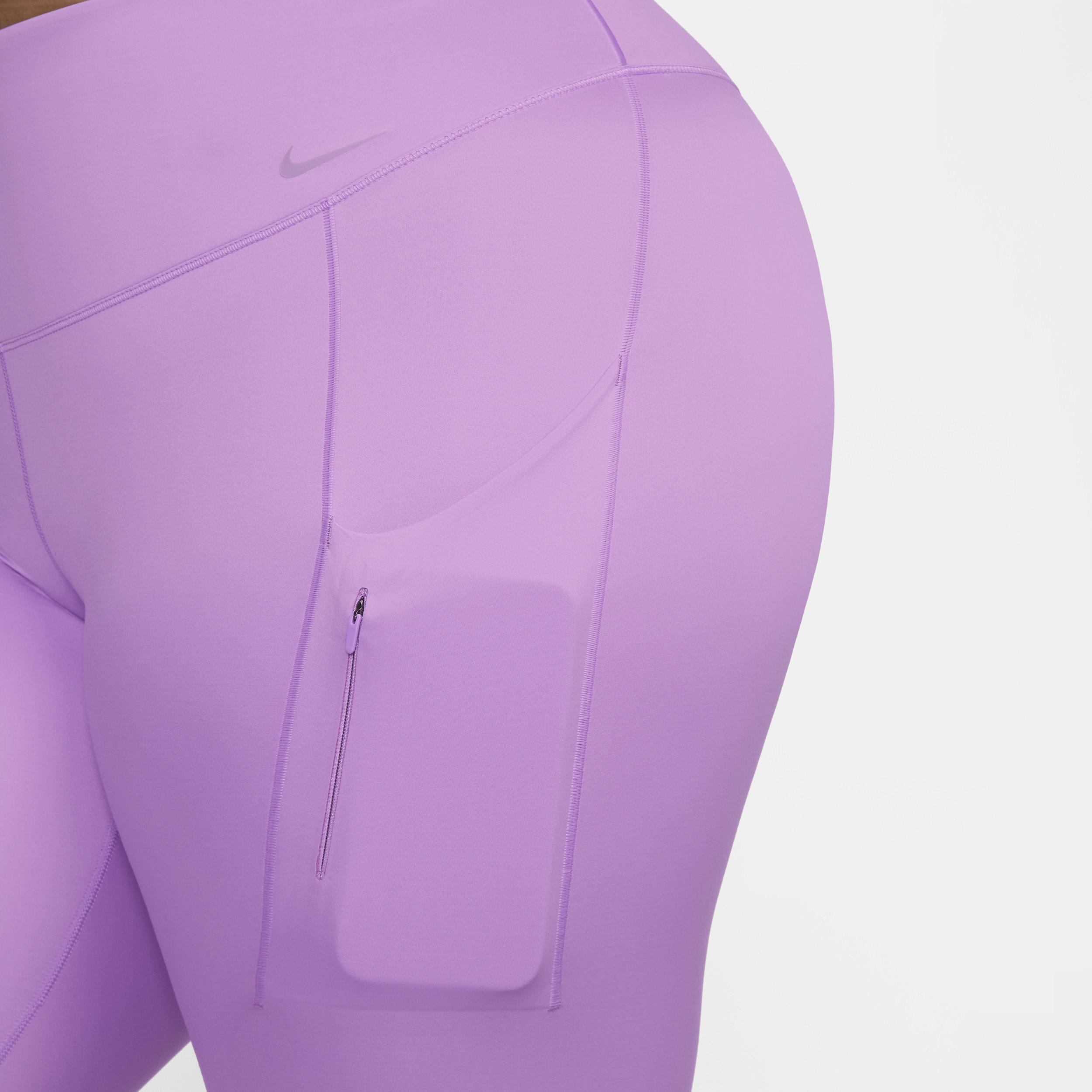 Nike Women's Go Firm-Support High-Waisted 7/8 Leggings with Pockets (Plus Size) Product Image