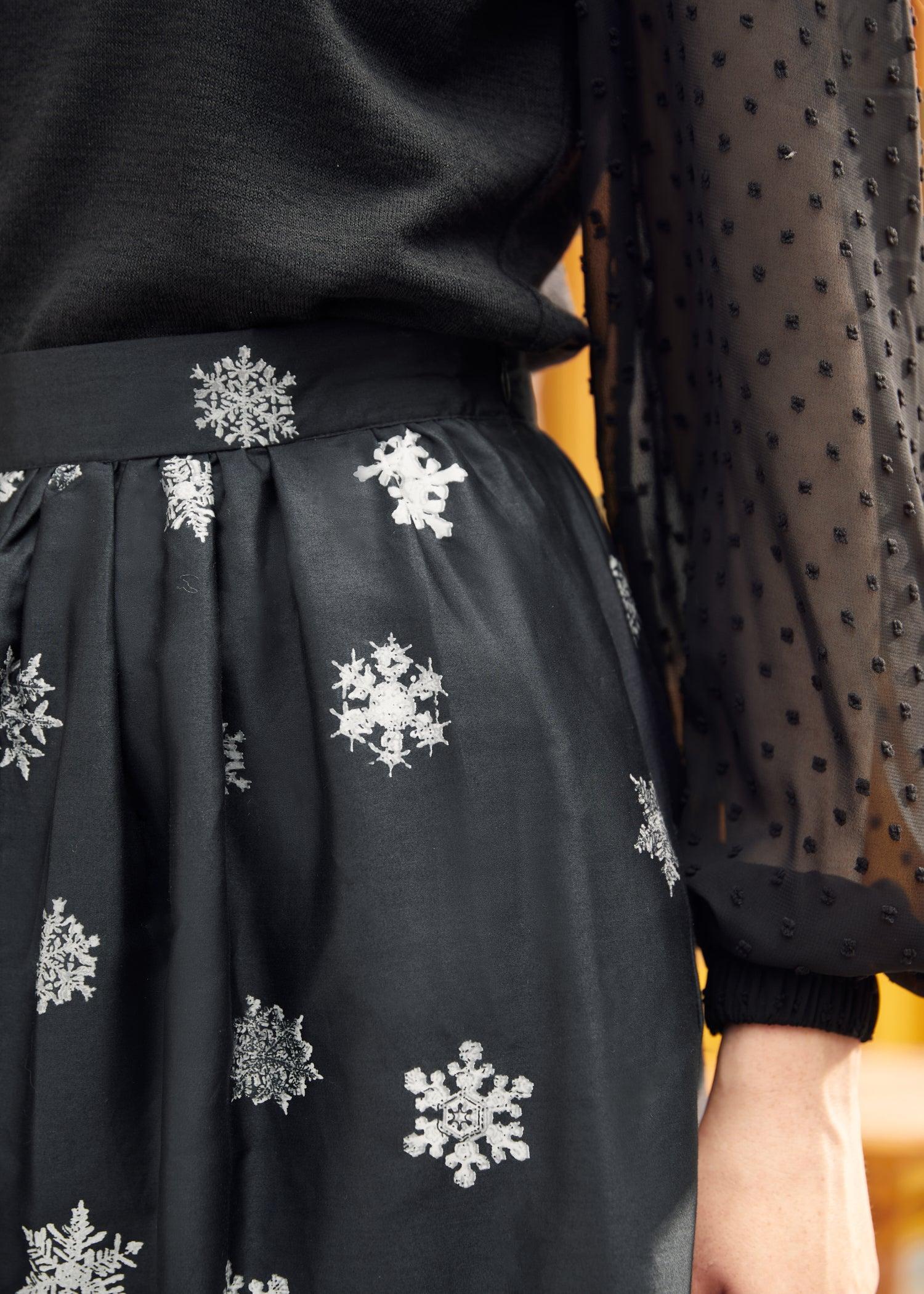 Falling For Winter A-Line Skirt Product Image