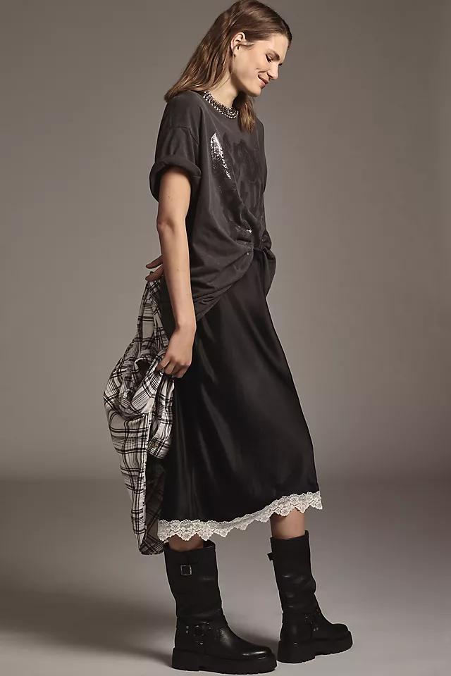 The Tilda Slip Skirt: Lace-Trimmed Edition Product Image