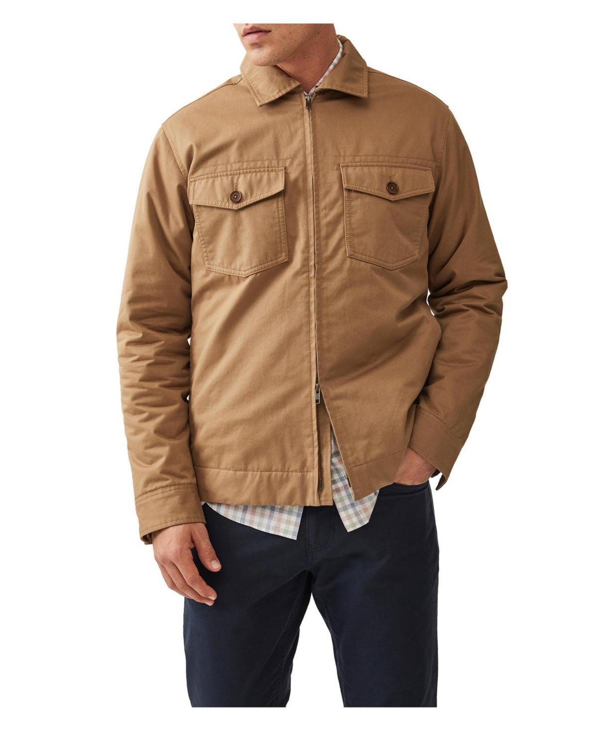 Men's Fordell Quilted Cotton Twill Jacket Product Image