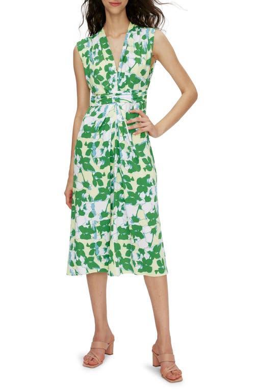 Diane von Furstenberg Livia Floral Sleeveless Dress Product Image