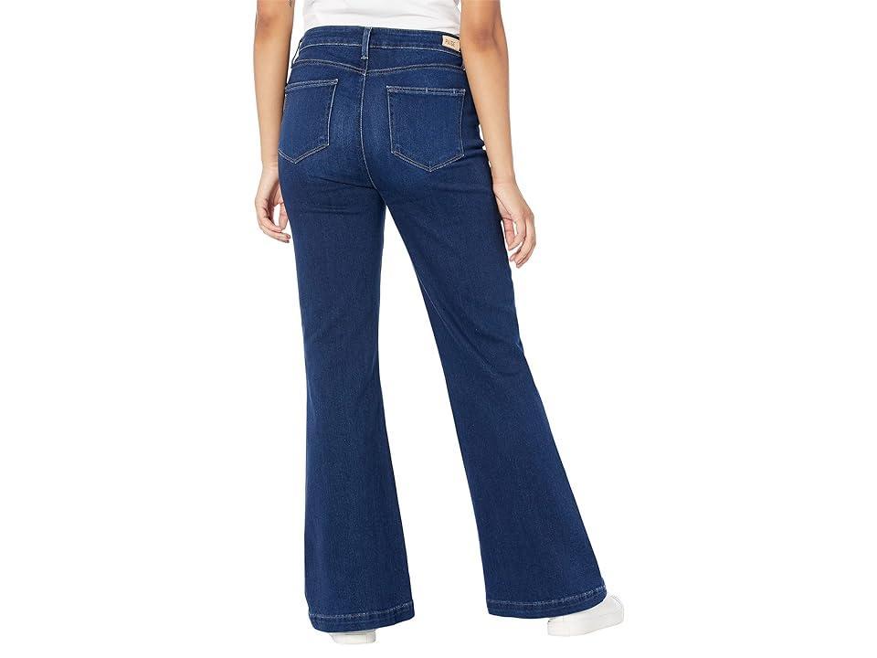 PAIGE Womens Genevieve High Waist Flare Jeans in Model at Nordstrom, Size 30 Product Image