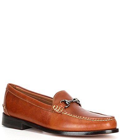 Johnston  Murphy Mens Halstead Bit Leather Loafers Product Image