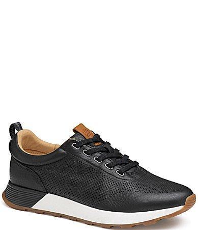 Johnston  Murphy Mens Kinnon Perforated Leather Slip Product Image