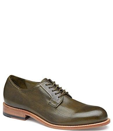 Johnston  Murphy Collection Mens Dudley Plain Toe Oxford Dress Shoes Product Image