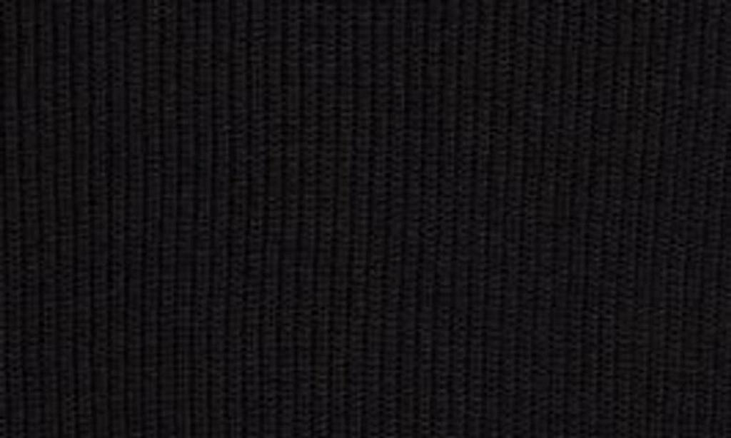 BRUNELLO CUCINELLI English Rib Long Sleeve Cotton Polo Sweater In Black Product Image