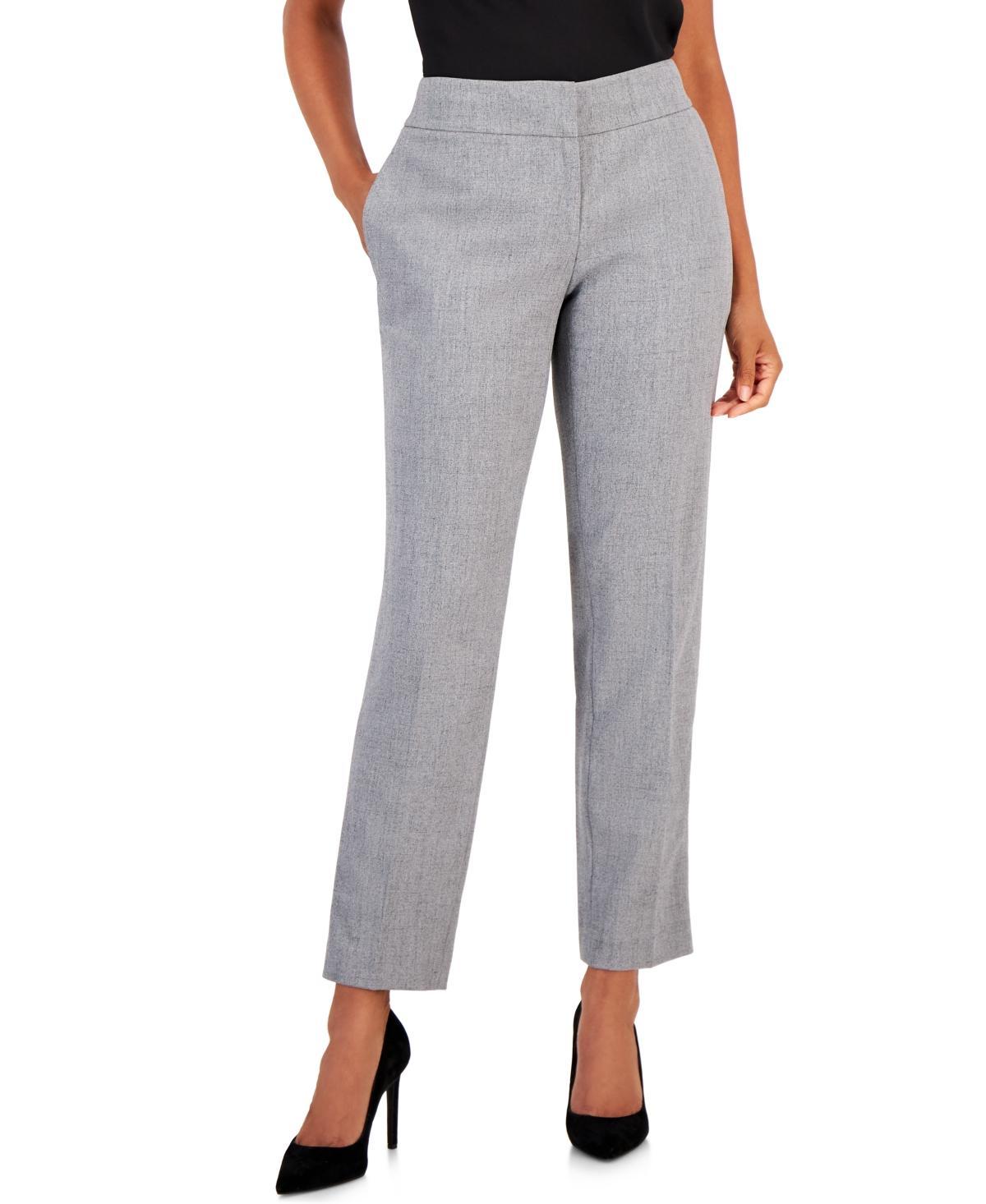 Kasper Petite Slim Straight-Leg Trousers Product Image