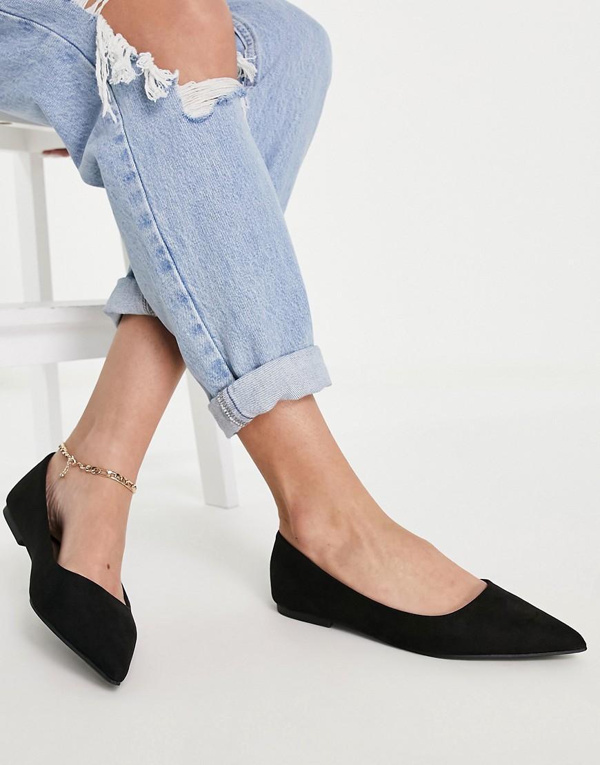 ASOS DESIGN Wide Fit Penza pointed high heeled pumps Product Image