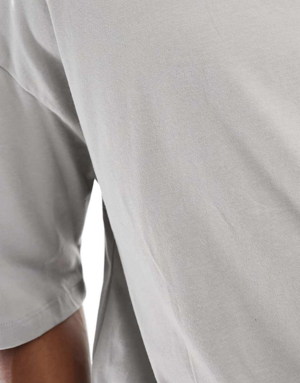 ADPT oversized t-shirt in gray Product Image