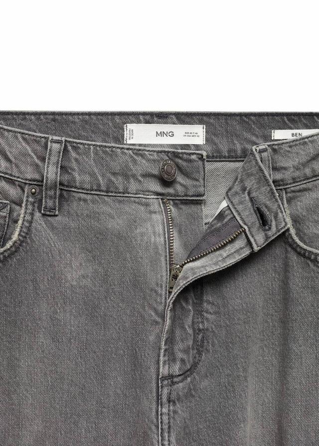 MANGO MAN - Ben tapered cropped jeans denim greyMen Product Image