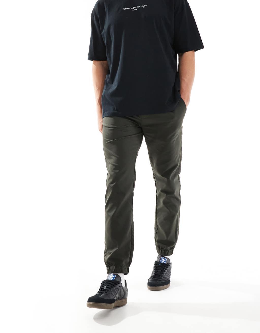 French Connection tech pants in khaki Product Image