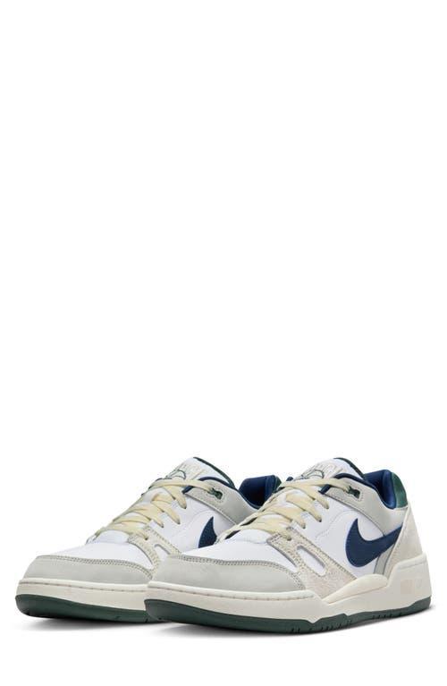 Full Force Lo Sneaker In White/midnight Navy/iron Ore Product Image