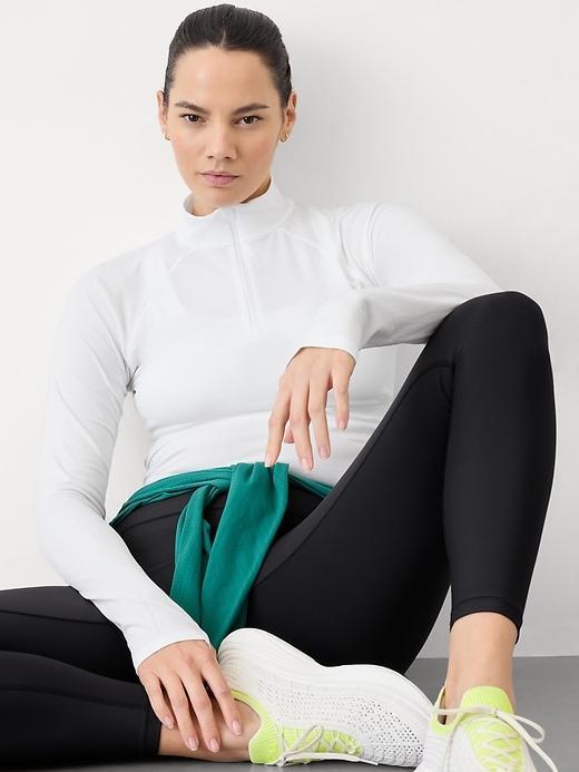 Momentum Seamless Crop Half Zip Product Image