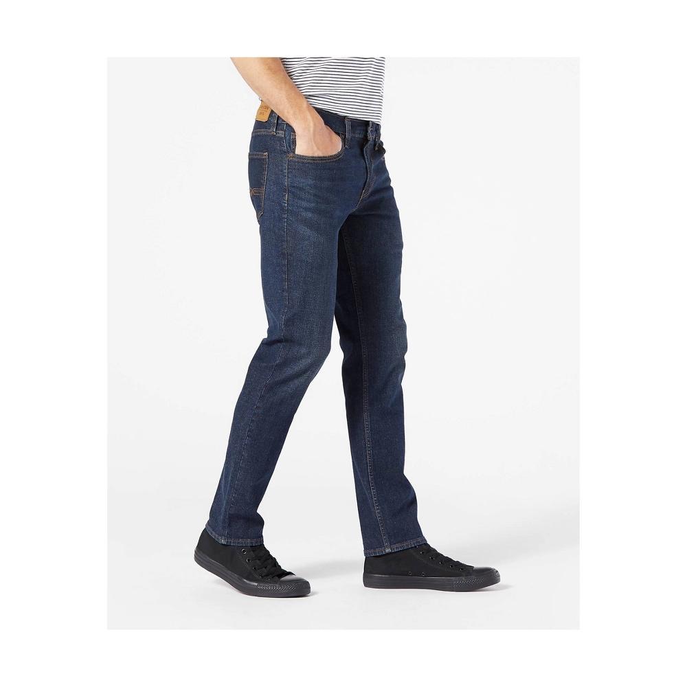 DENIZEN from Levis Mens 216 Slim Fit Jeans - Dark Blue 33x32 Product Image